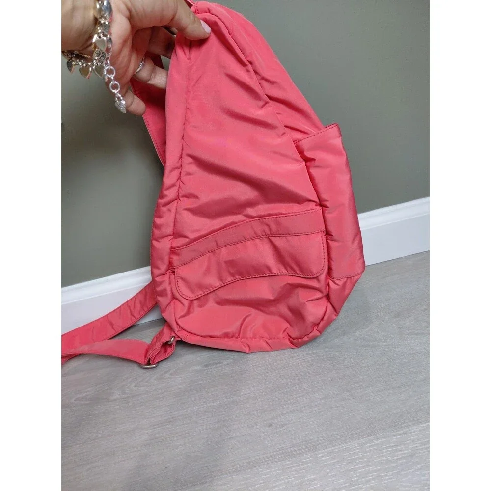 Ameribag Pink Coral Color Handbag Purse Back Pack.